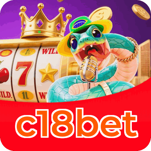 Números do app c18bet em material de marketing — ilustração, não auditoria
